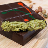 Viral Dubai Chocolate Pistachio Kunafa Bar (Dark)