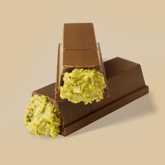 Mini Viral Dubai Chocolate Pistachio Kunafa Bar (Milk)